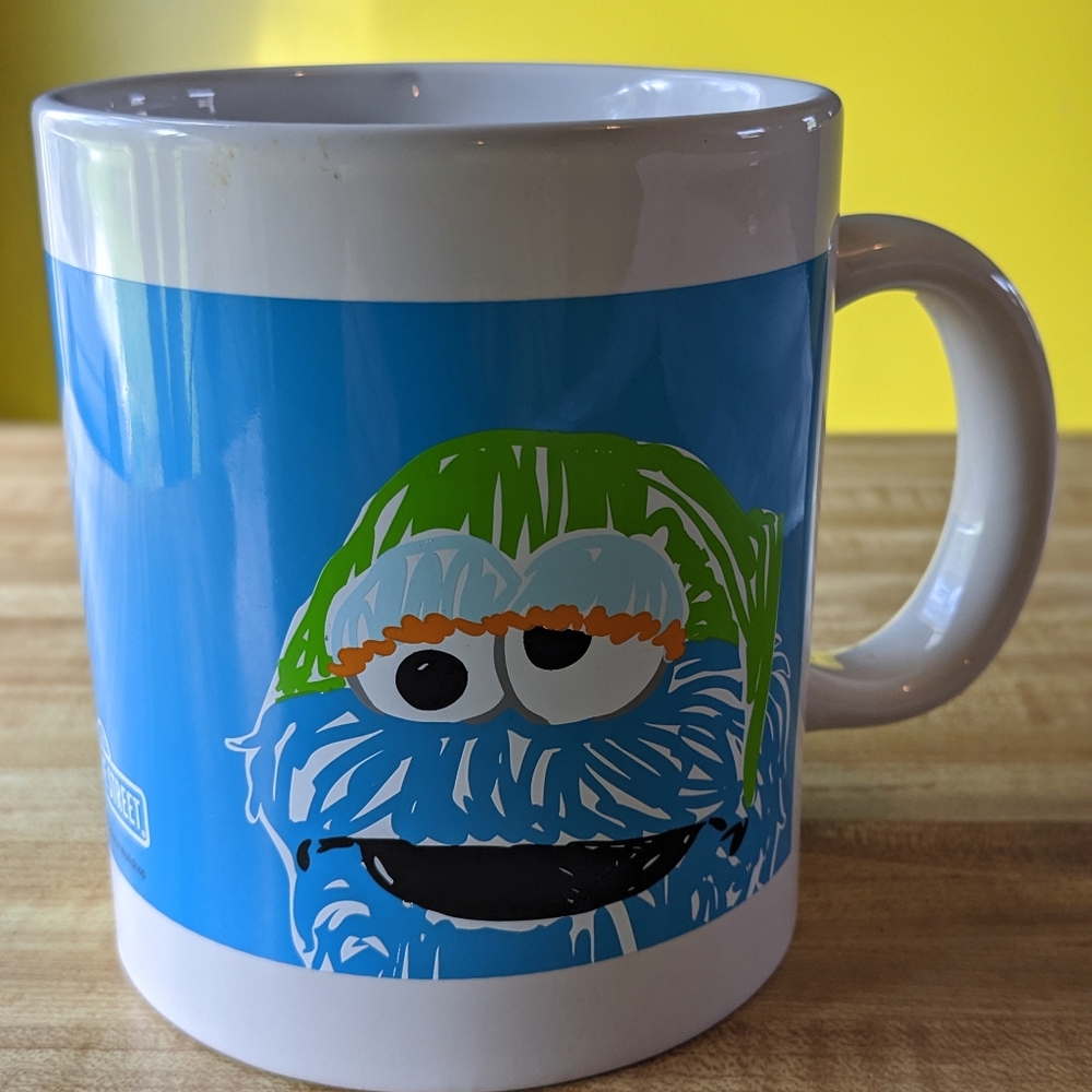 Vintage PBS Sesame Street OVERSIZED MUG
